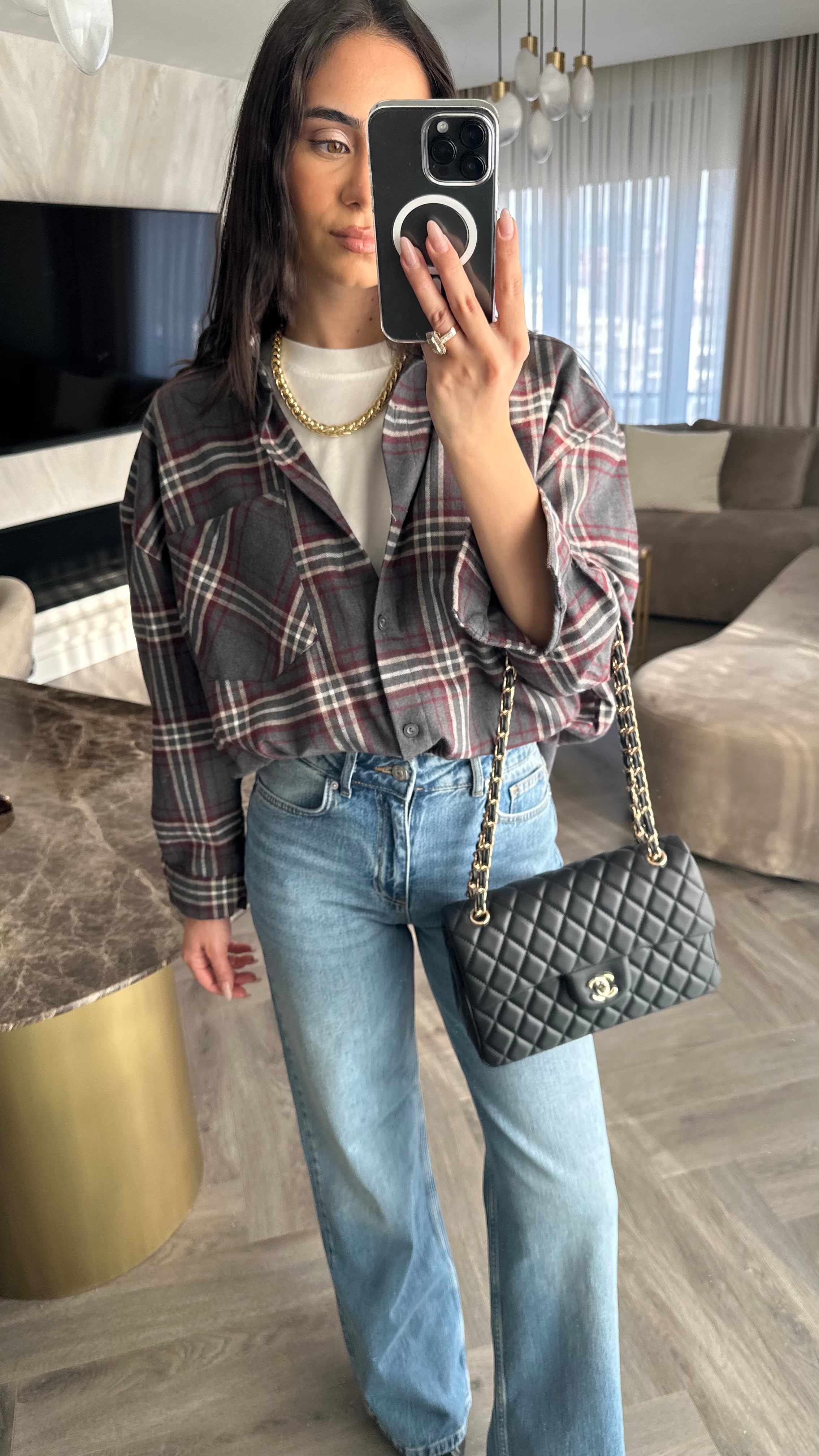 Oduncu Gömlek Oversize