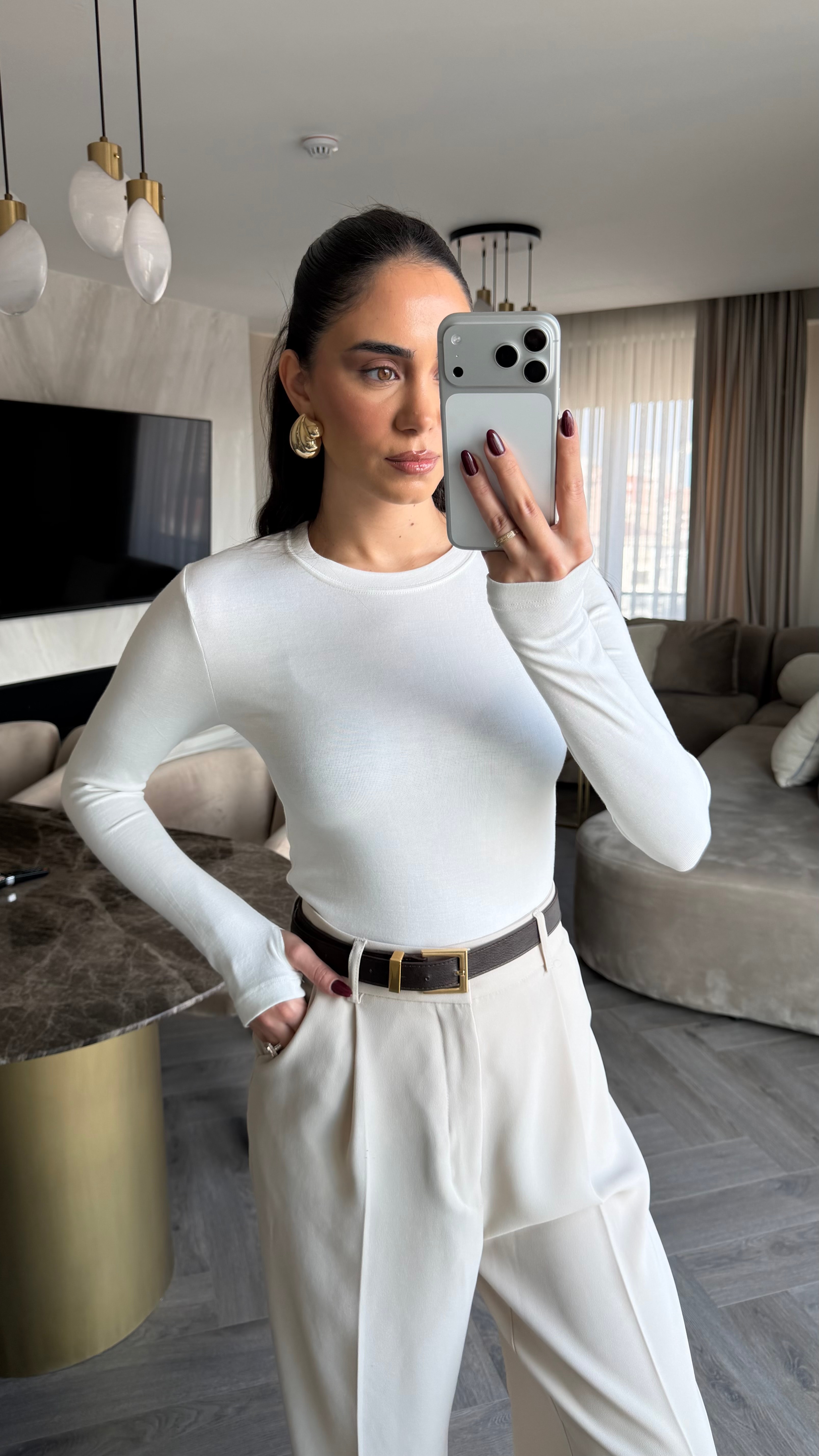 Oys Parmak Geçmeli Body 