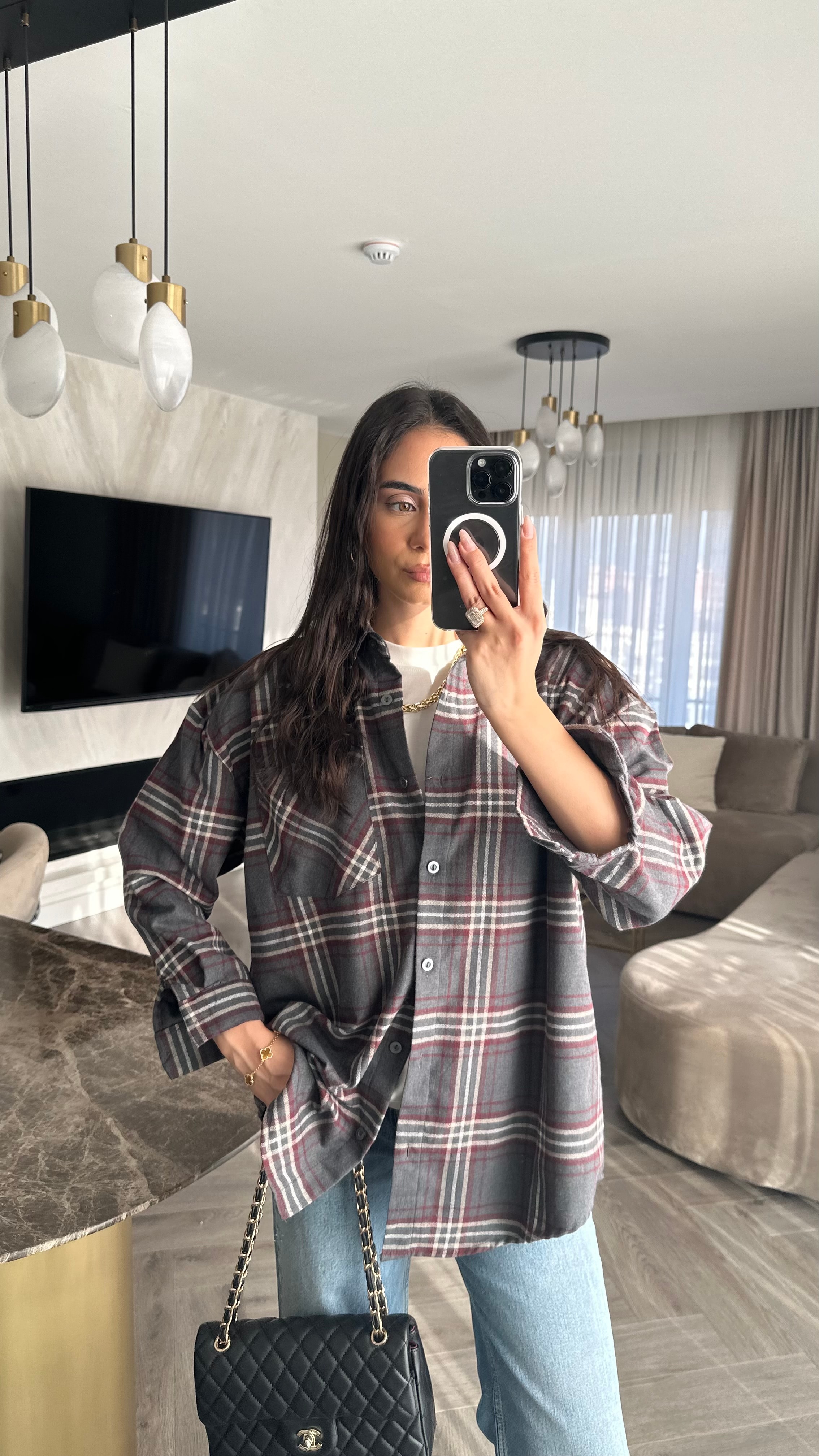 Oduncu Gömlek Oversize