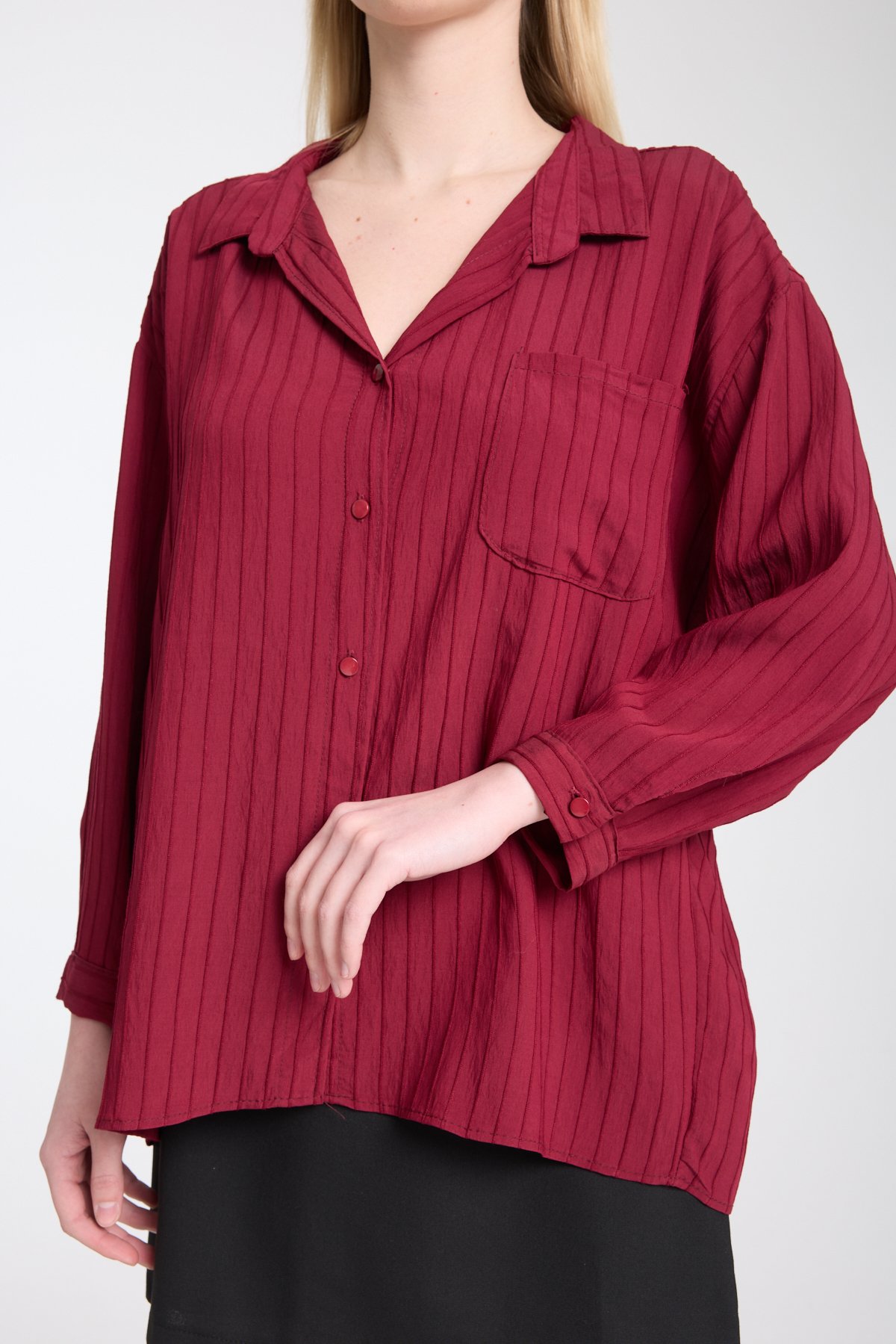 Bordo model gömlek