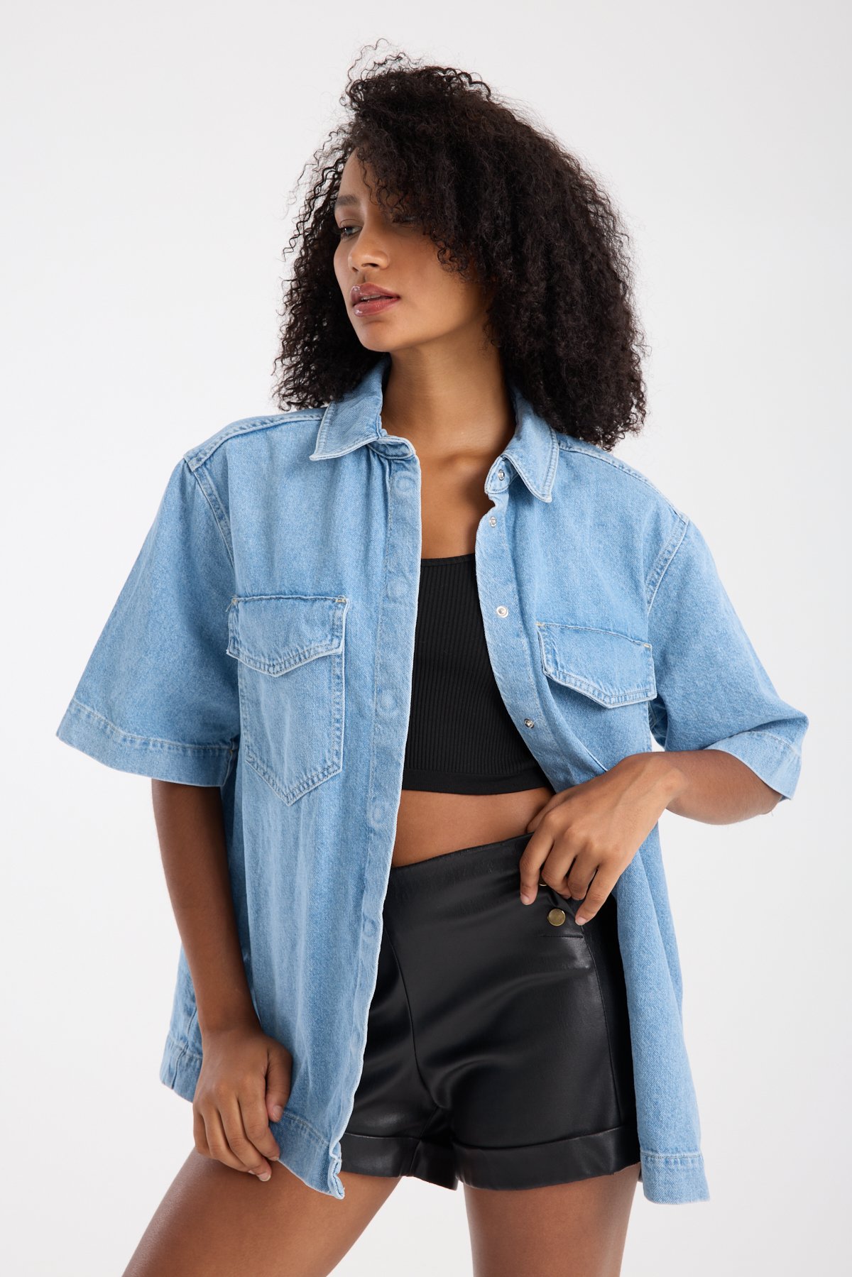 Denim ceket