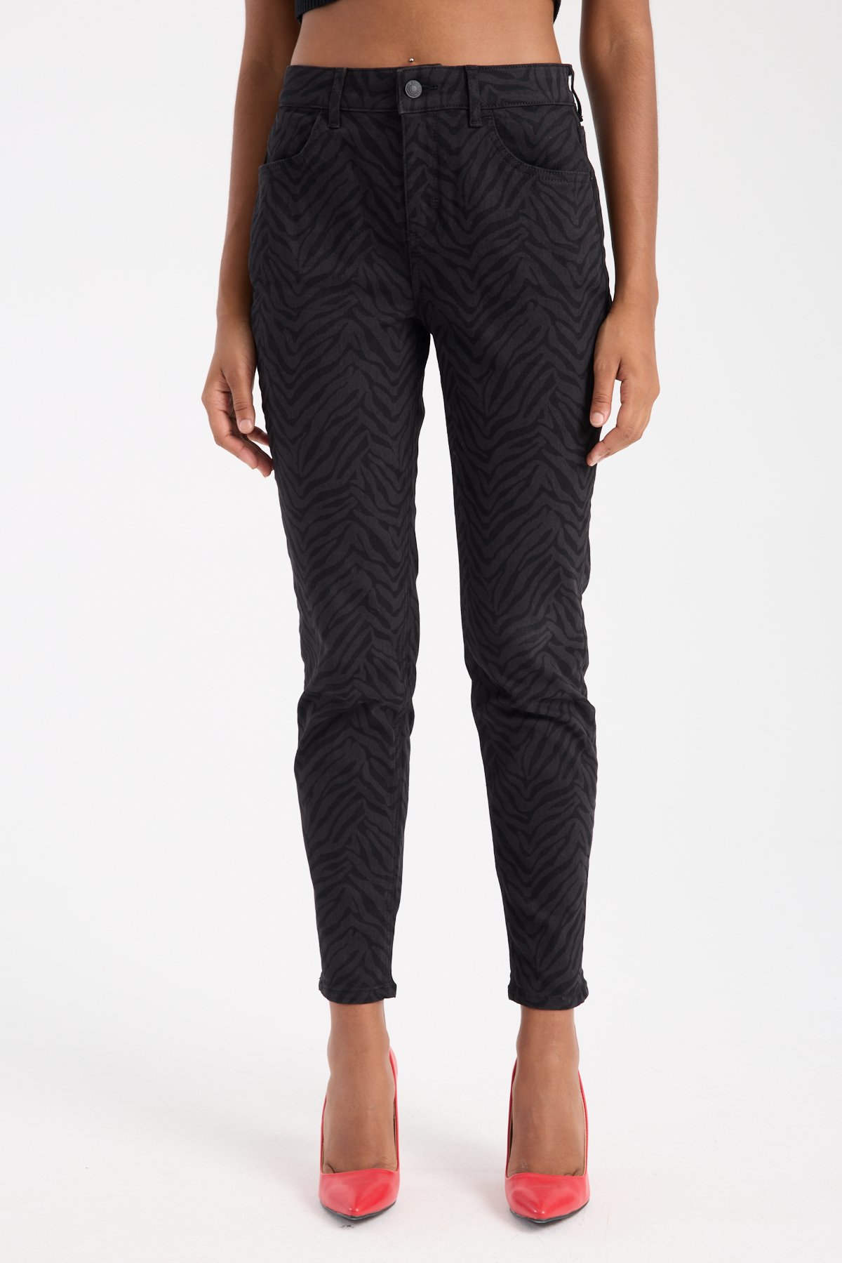 Zebra desen pantolon