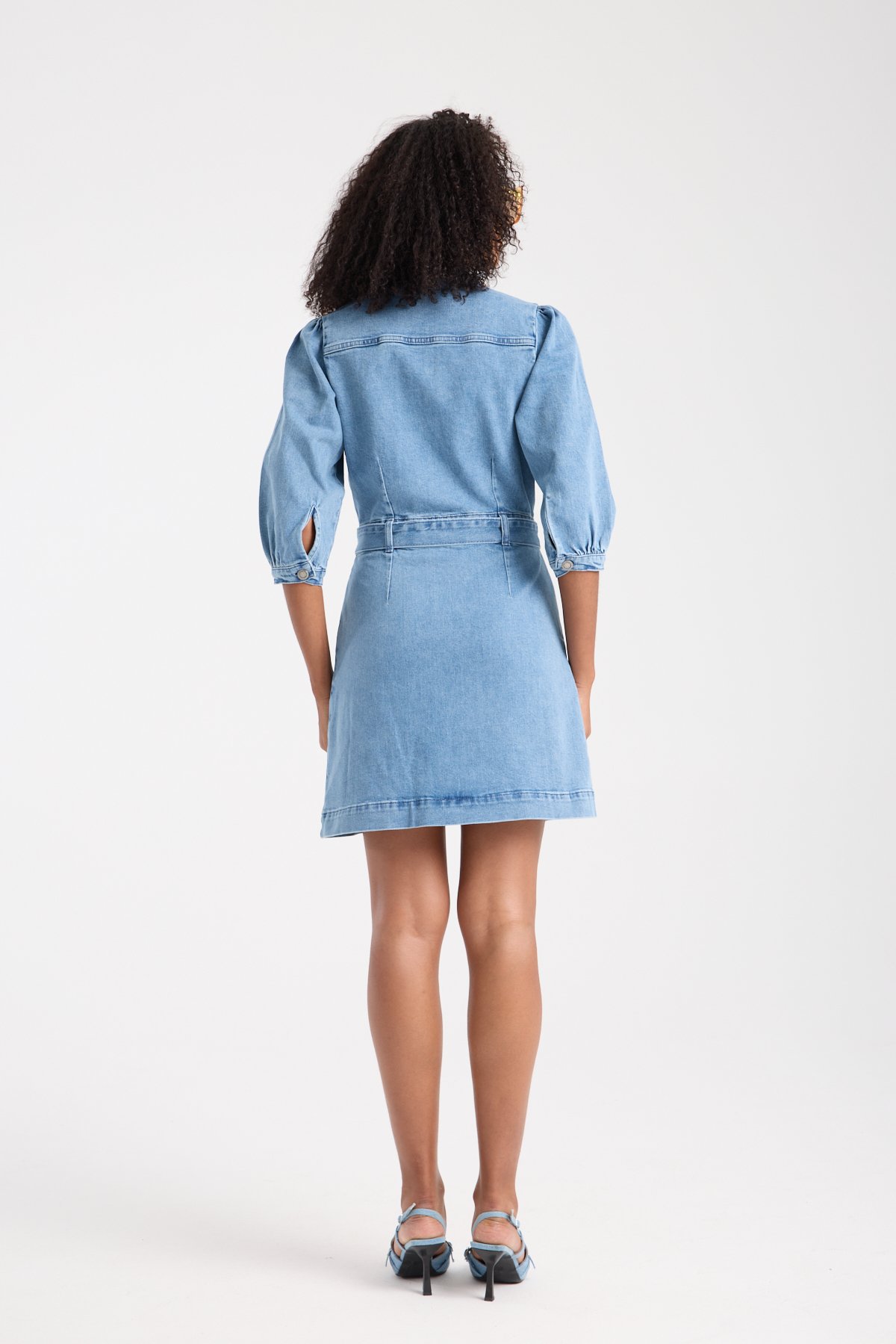 Denim elbise 