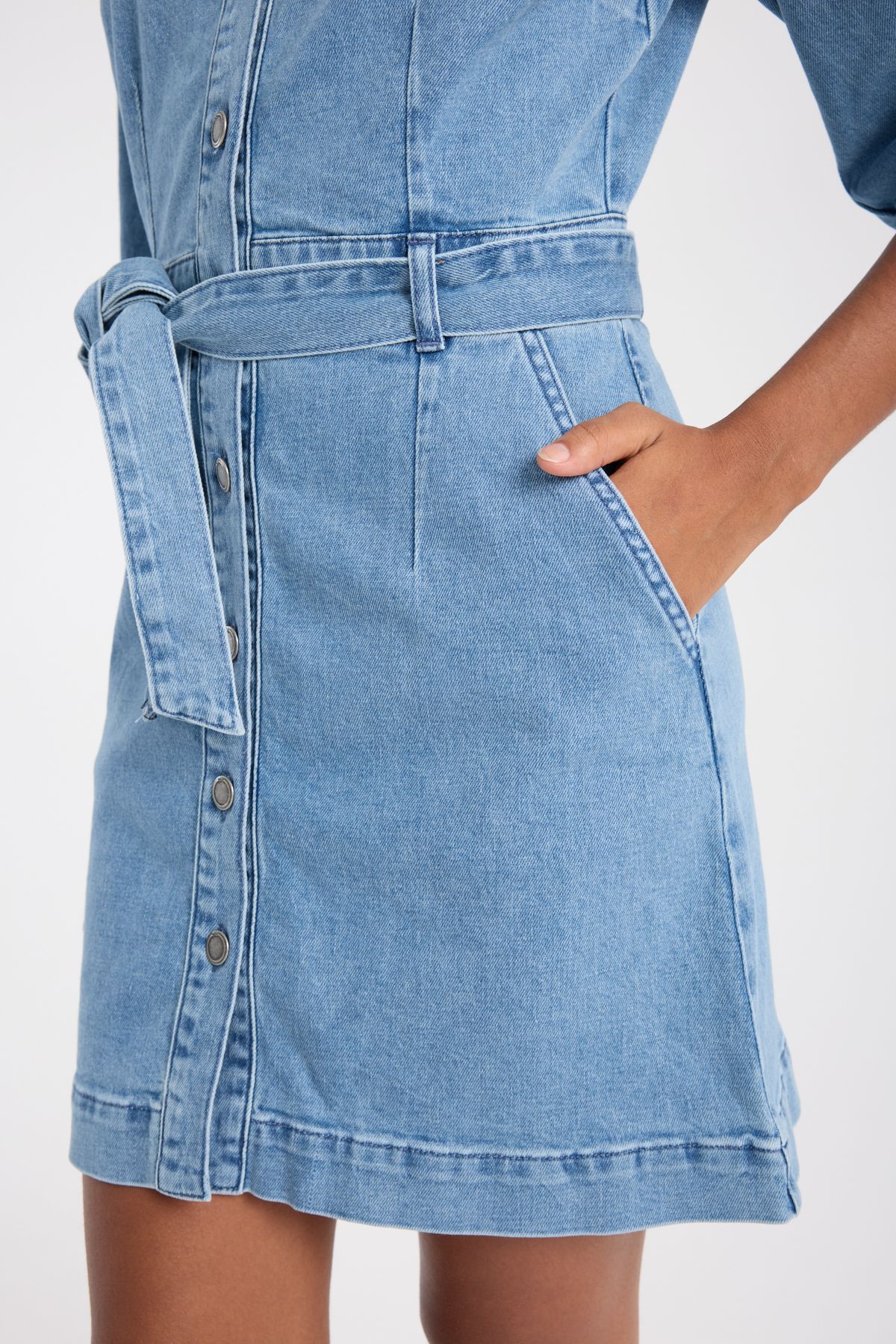 Denim elbise 