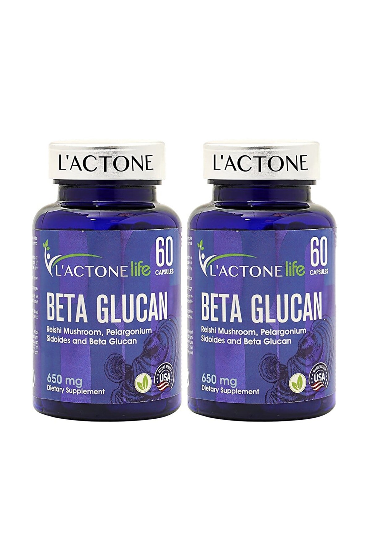 Life 2'li Vitamin Beta Glucan Capsules