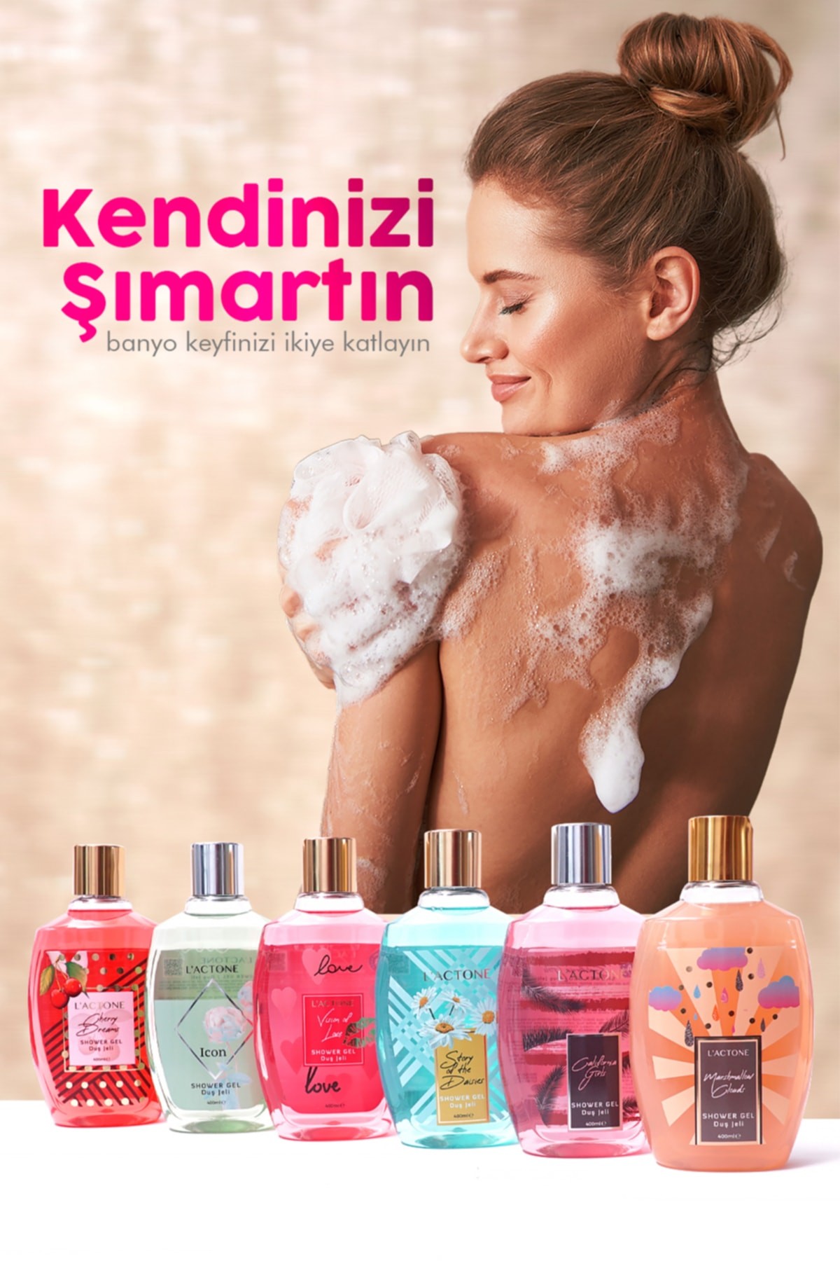 Ekstra Parfümlü Duş Jeli California Girls Shower Gel 400 ml