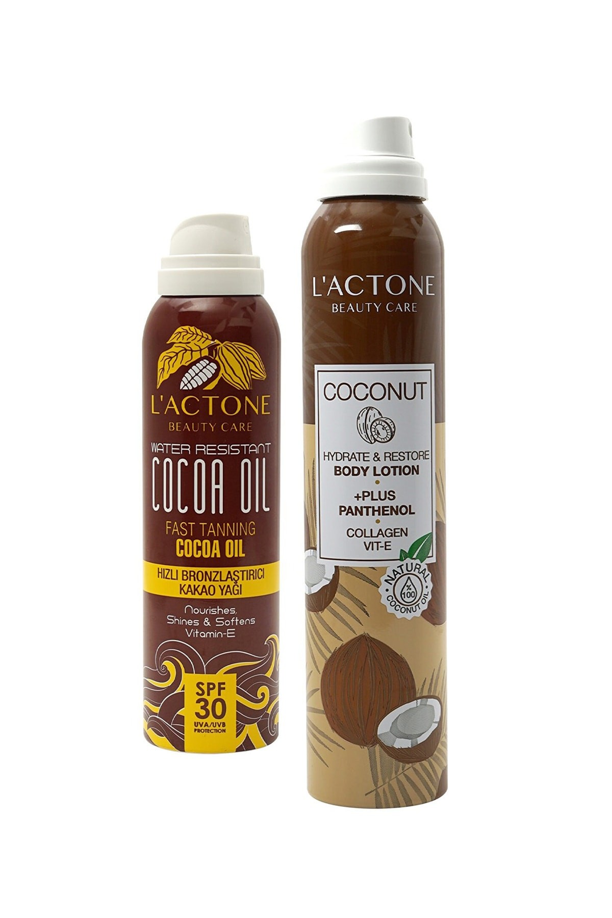 Bronzlaştırıcı Kakao + Coconut Losyon Set 30 Spf 150 Ml