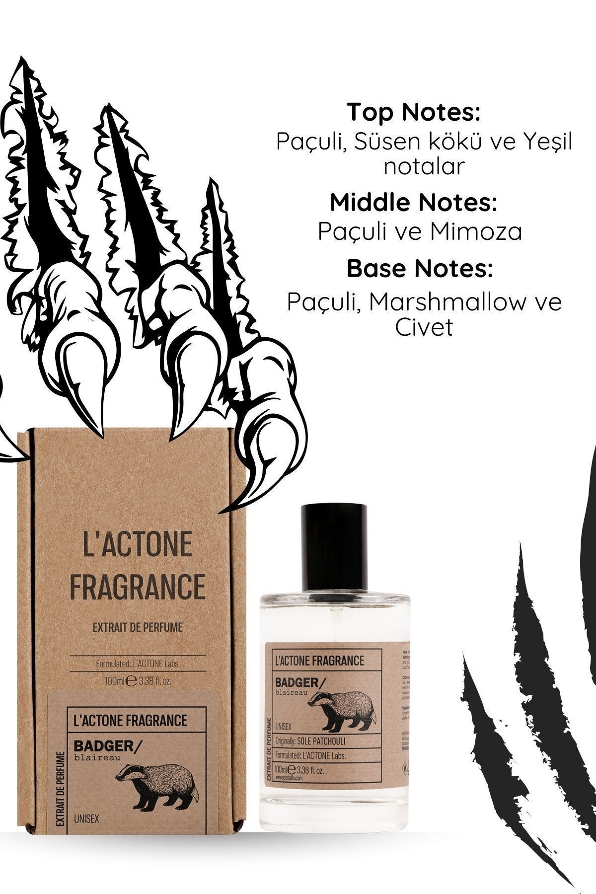 LACTONE 100ML Parfüm Badger