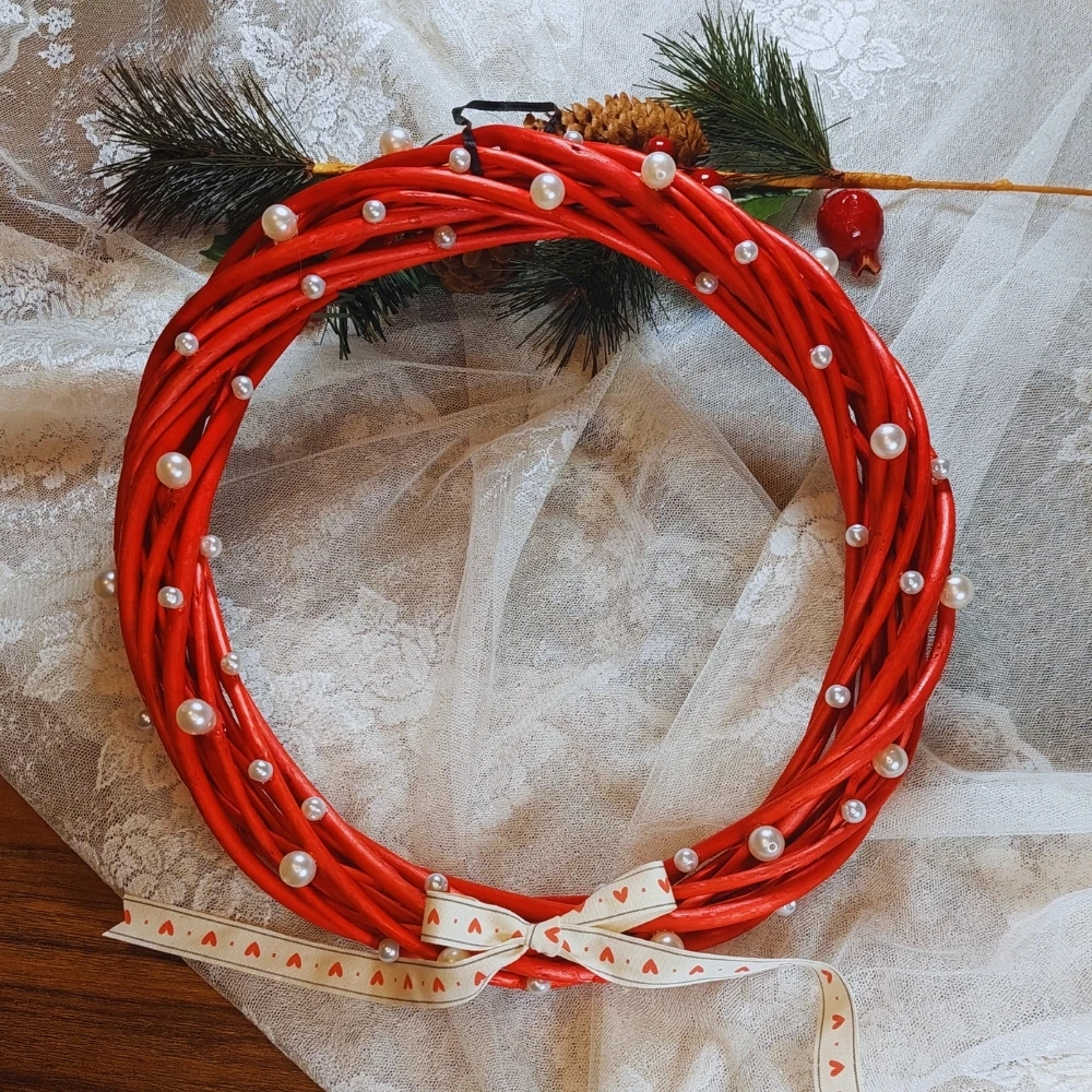 Aşk-ı İnci Bambu Çelenk