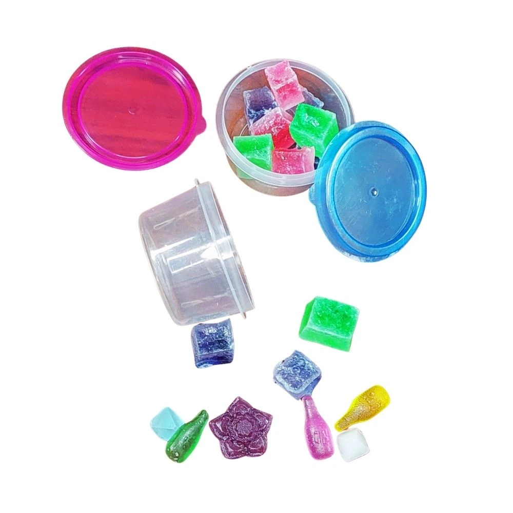 Renkli Kapaklı Plastik Mini Kutu