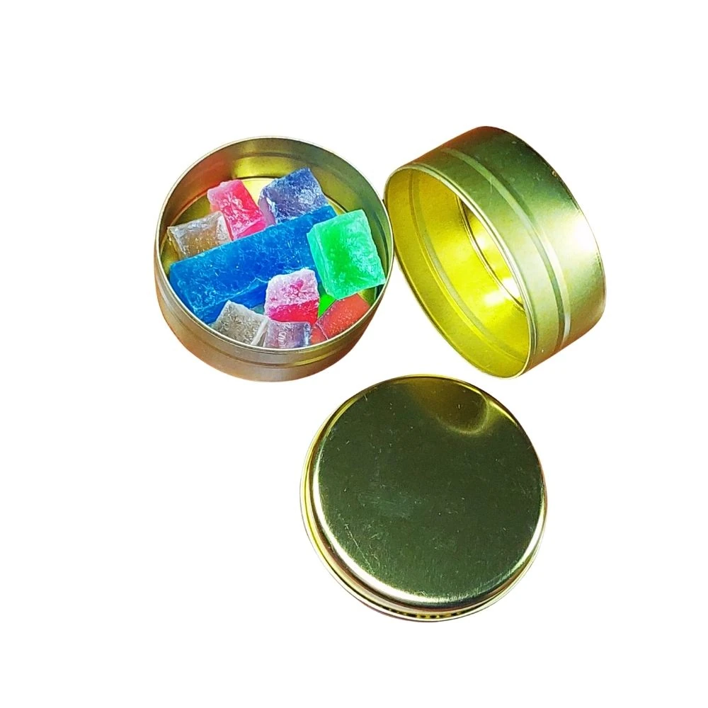 Altın Rengi Metal Kutu – 50 gr