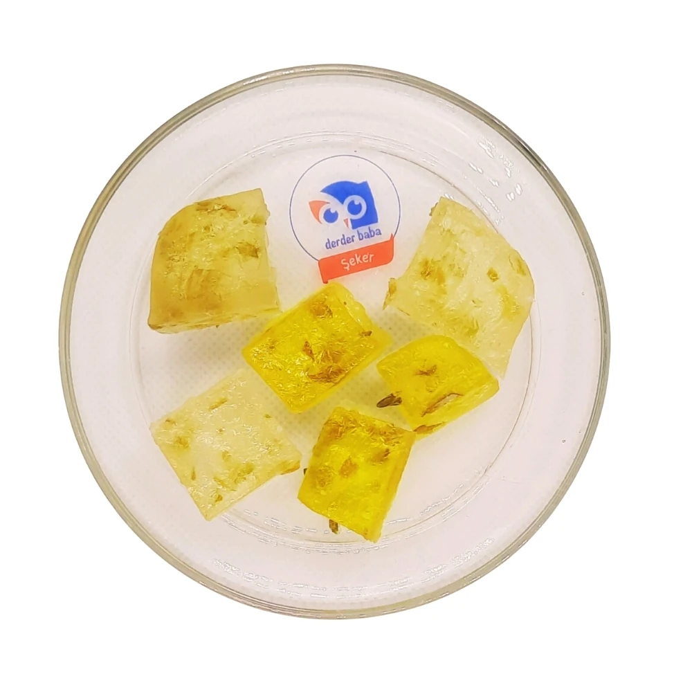 Limon Kabuklu Kristal Derder Şeker