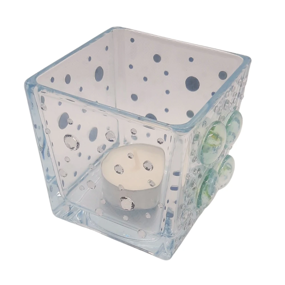 Bulut Işıltısı Cam Şekerlik