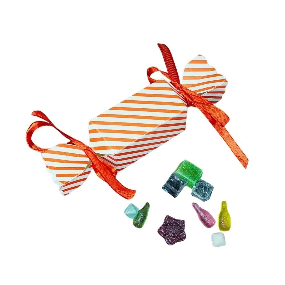 Kırmızı-Beyaz Karton Kutu