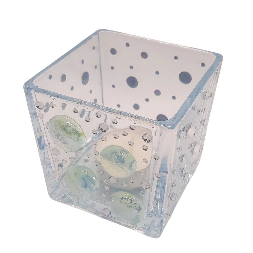 Bulut Işıltısı Cam Şekerlik