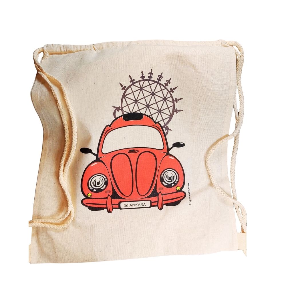 Ankara Vosvos Keten Sırt Çantası