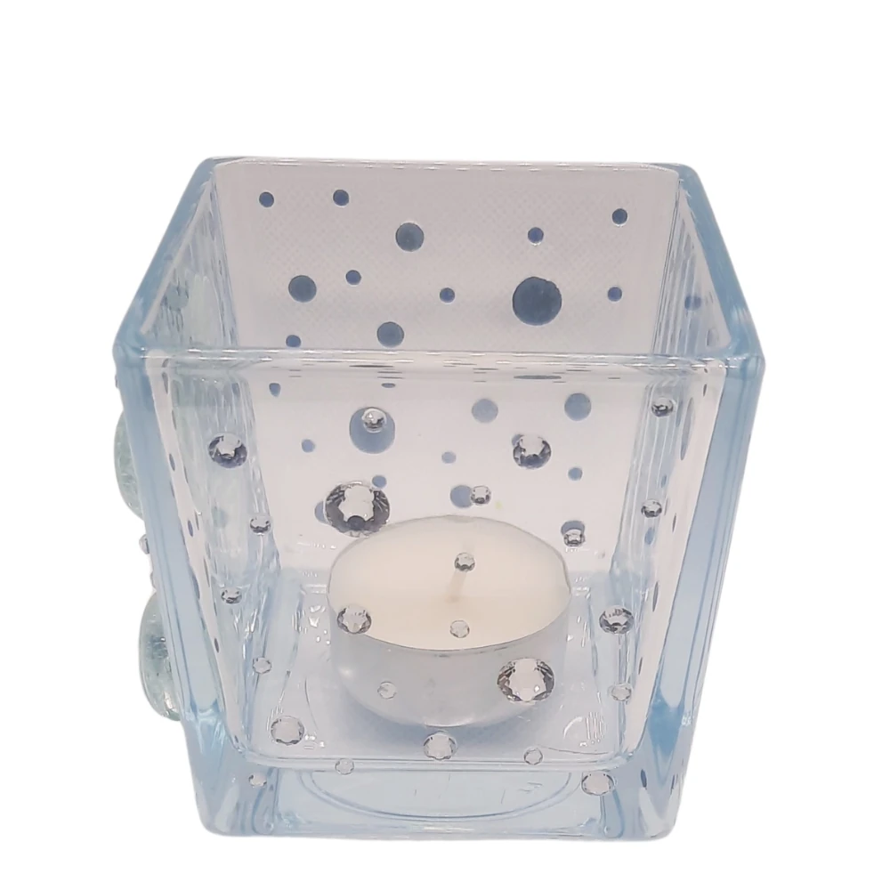 Bulut Işıltısı Cam Şekerlik