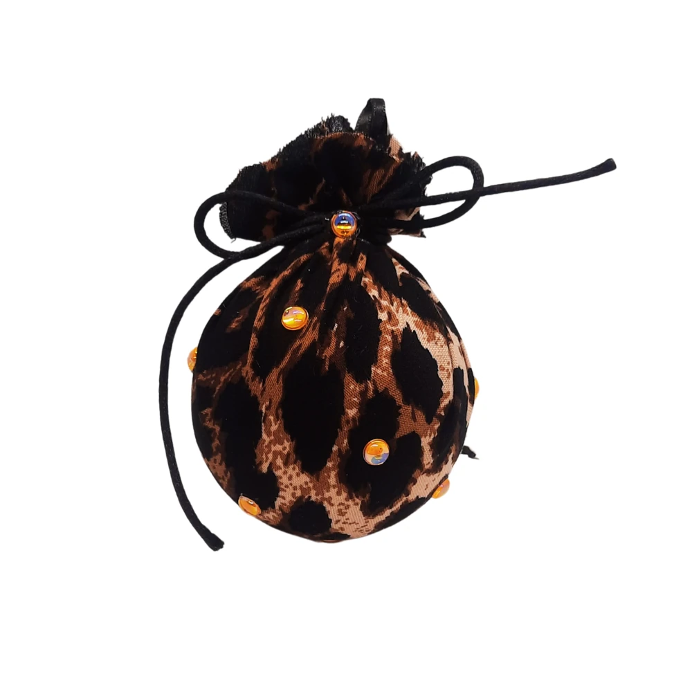 Altın Leopar Yılbaşı Topu – Orta Boy