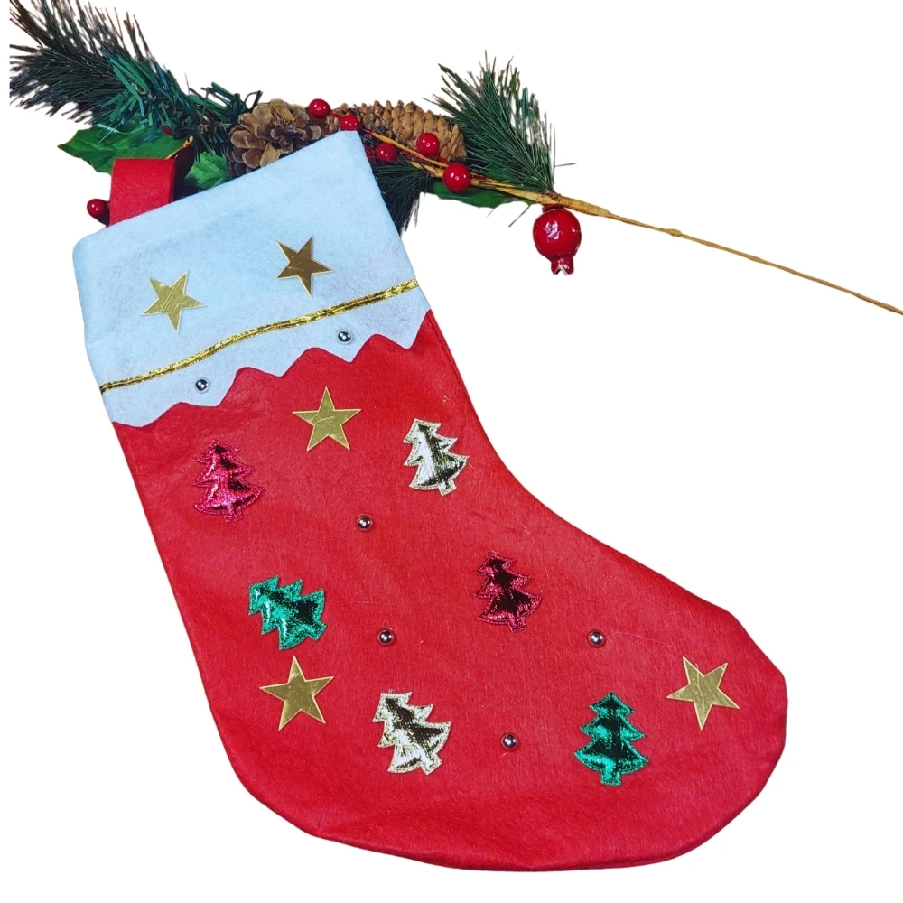 Neşeli Kış Masalı Yılbaşı Çorabı