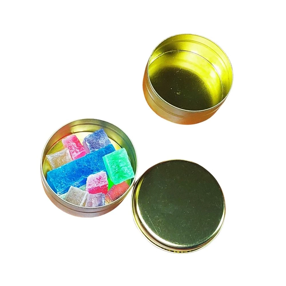 Altın Rengi Metal Kutu – 50 gr