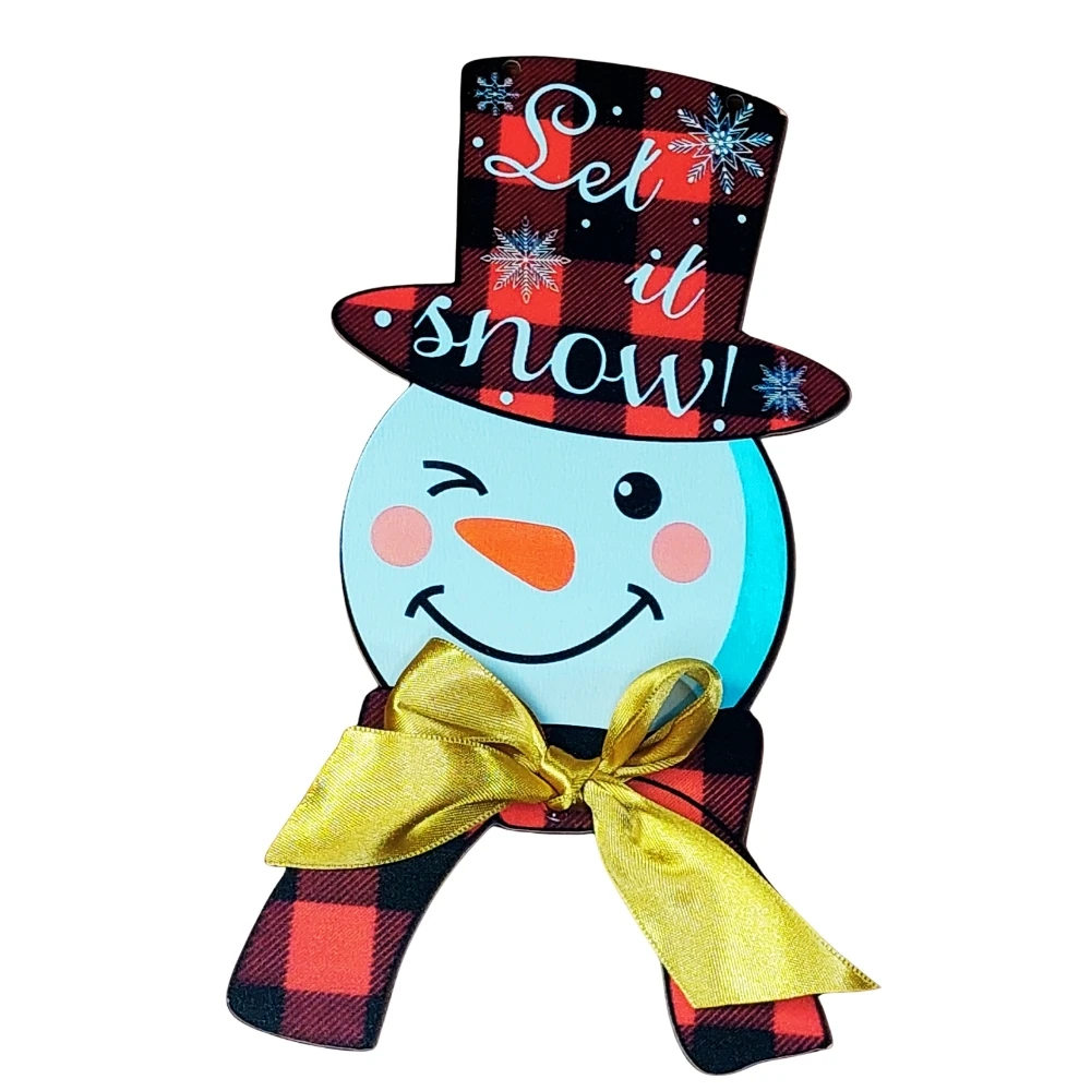 Let It Snow Kapı Süsü