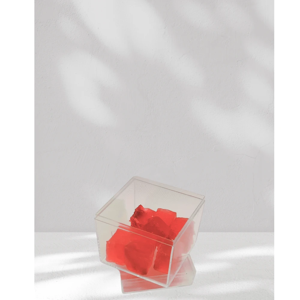 Şeffaf 5 cm x 5 cm Kutu 