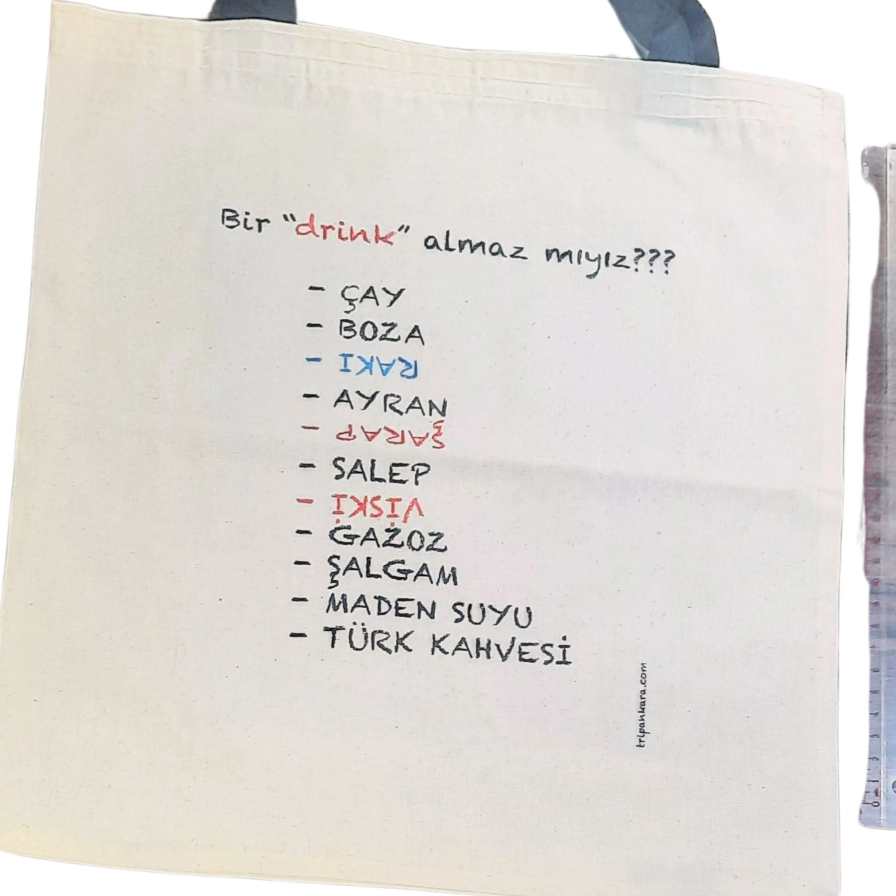 Bir "Drink" almaz mıyız? Çanta