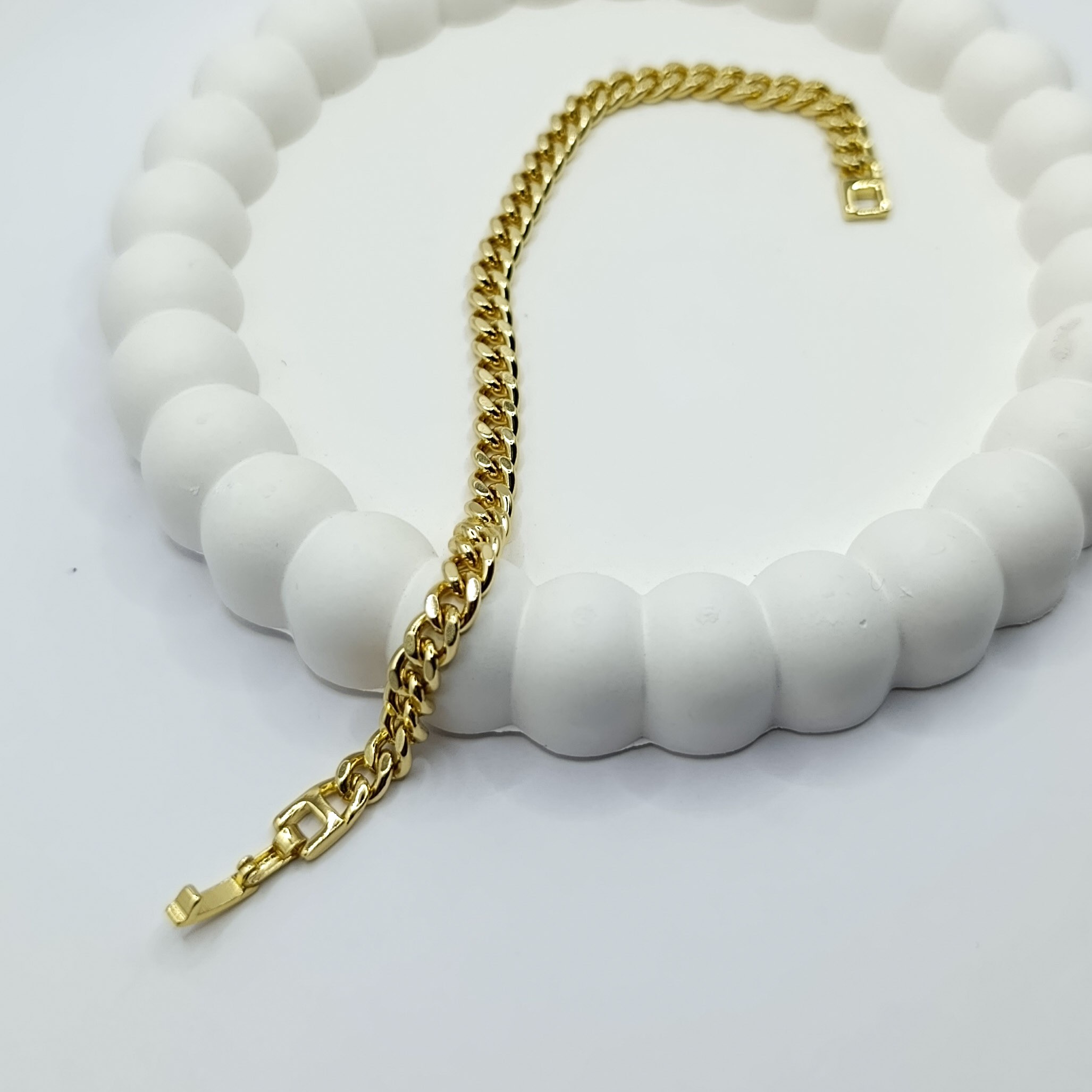 XUPİNG Zincir Bonny Model Bileklik Gold Renk