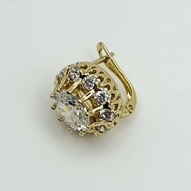 Xuping Eterna Model Zirkon Taşlı Halka Tipi 14k Gold Renk