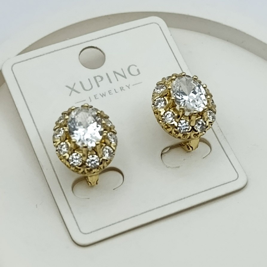 Xuping Eterna Model Zirkon Taşlı Halka Tipi 14k Gold Renk