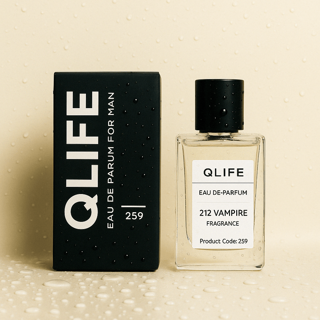 259-QLIFE Parfüm Man EAU 50ML- 212 VIP