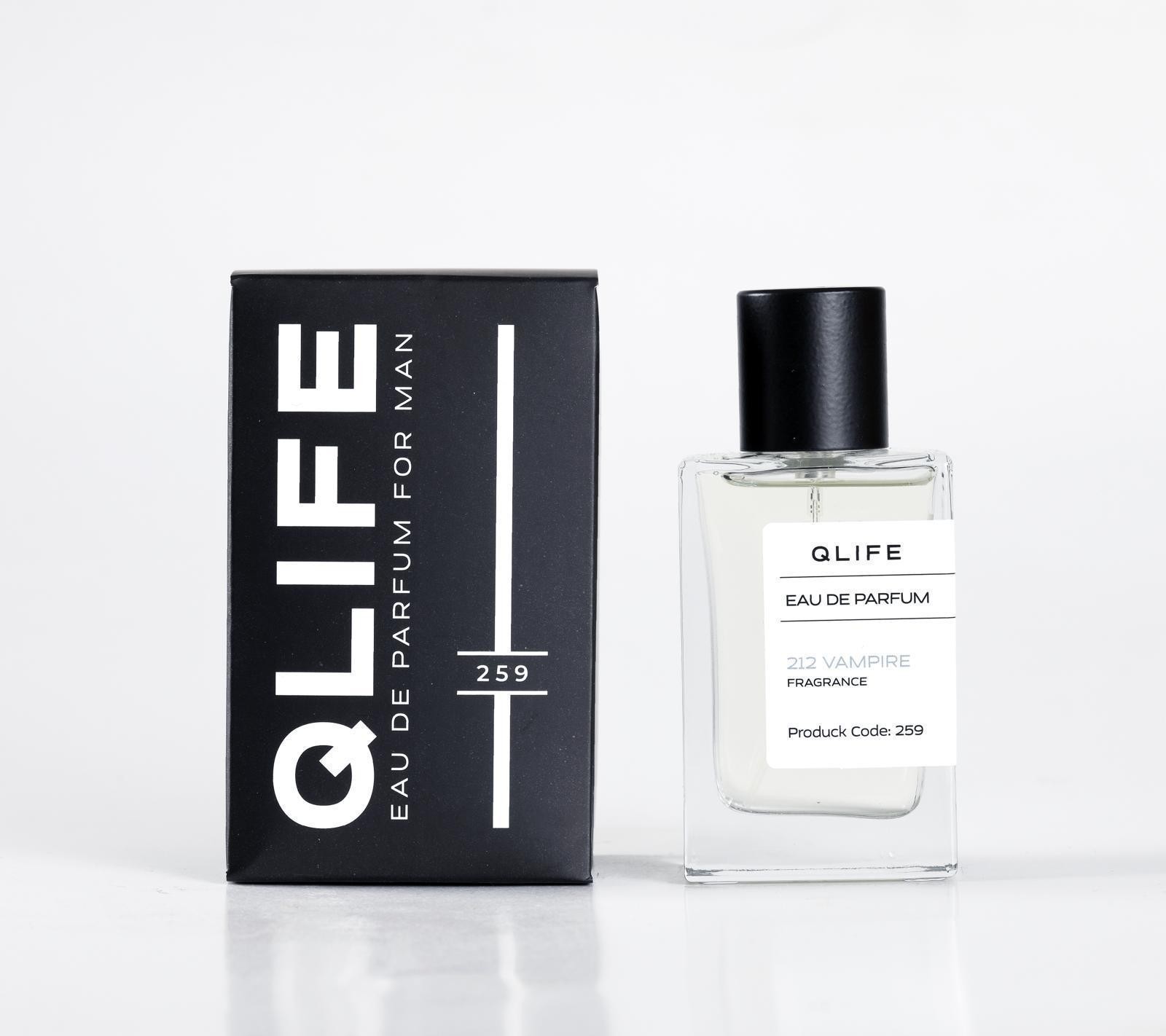 259-QLIFE Parfüm Man EAU 50ML- 212 VIP