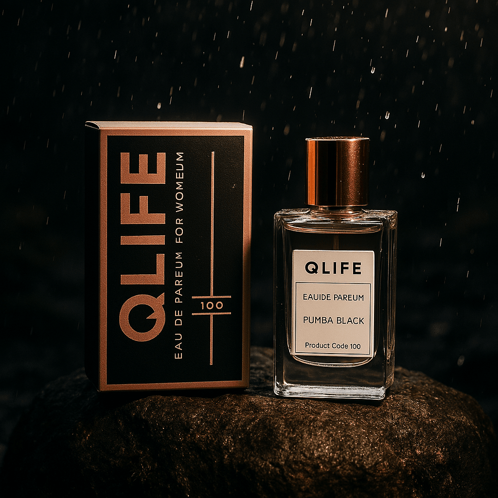 100-QLIFE Parfüm Women(Kadın) EAU 50ML-Black Opium 