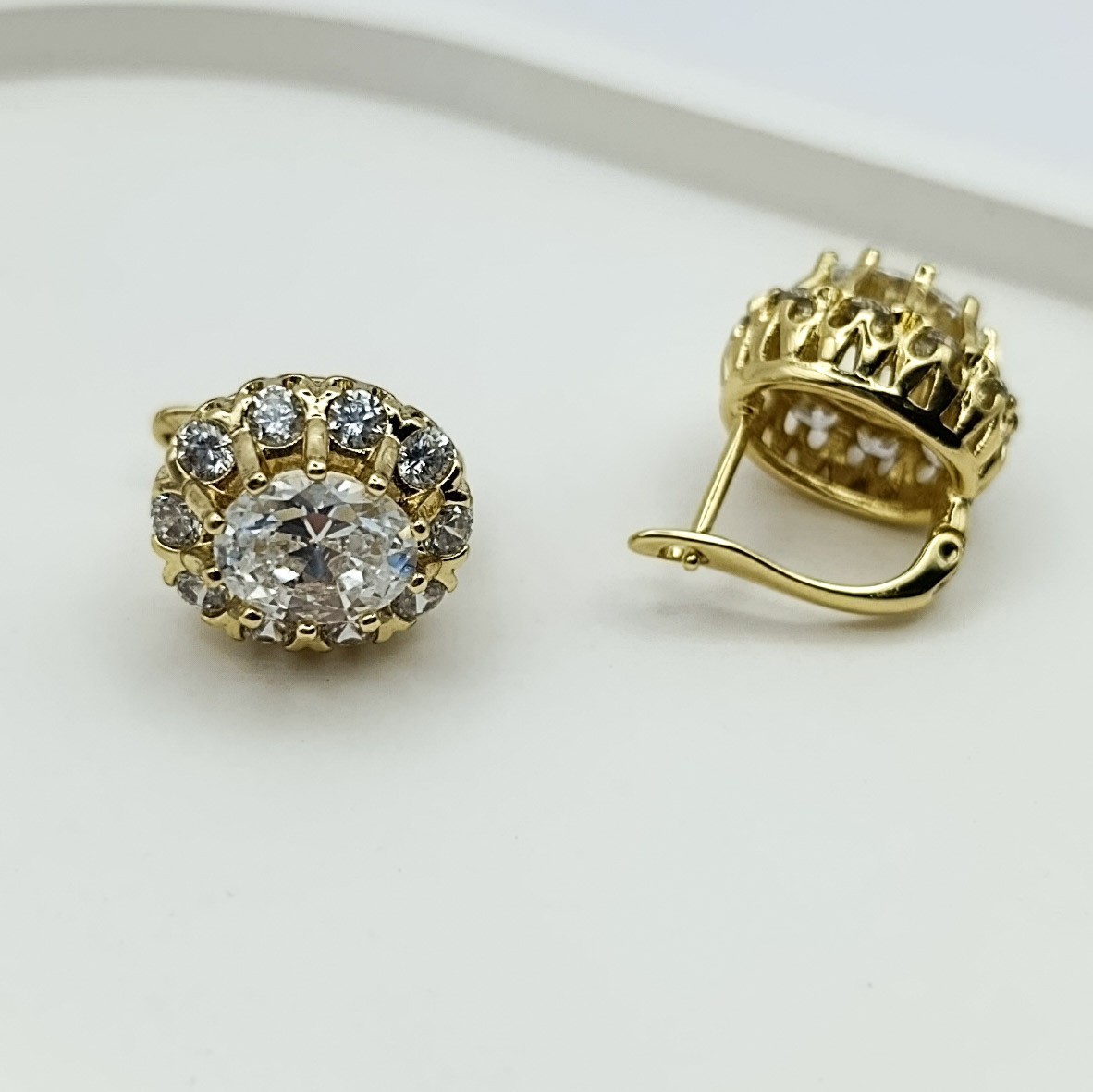 Xuping Eterna Model Zirkon Taşlı Halka Tipi 14k Gold Renk