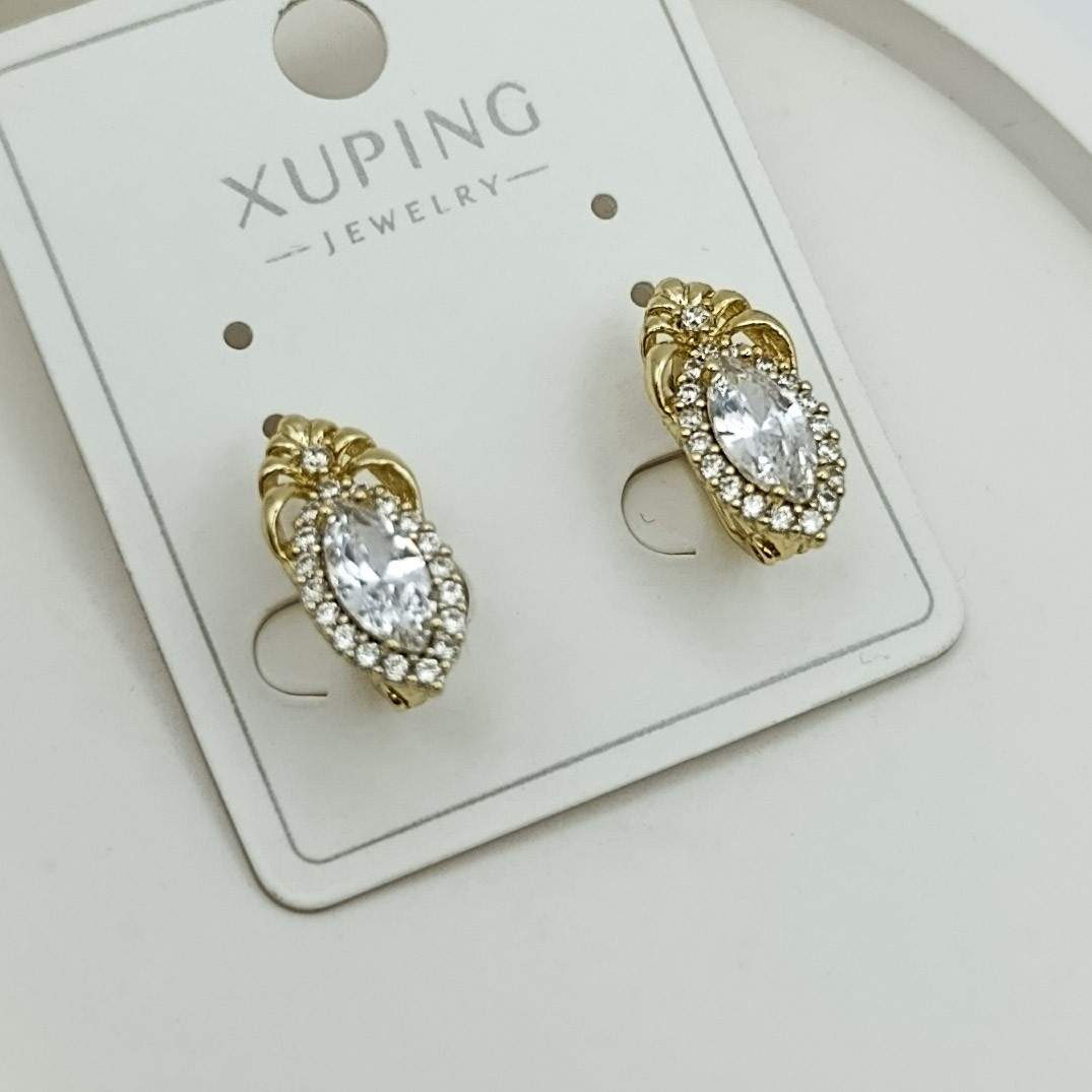 Xuping Lalezar Model Zirkon Taşlı Halka Tipi 14k Gold Renk