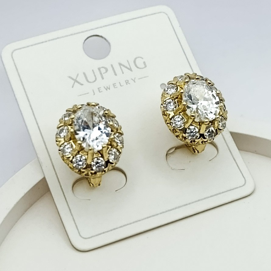 Xuping Eterna Model Zirkon Taşlı Halka Tipi 14k Gold Renk