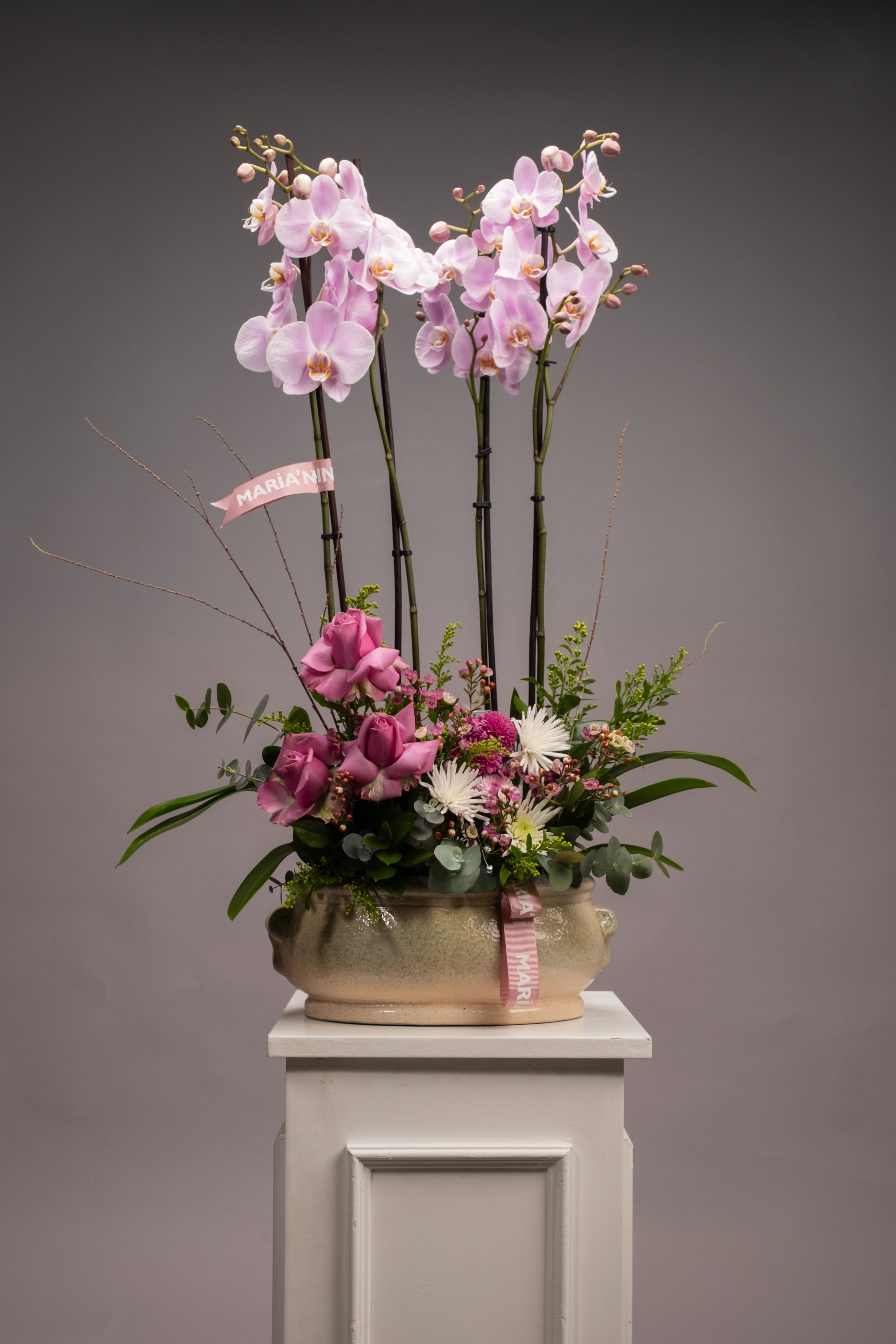 Romantic Orchid Arrangement