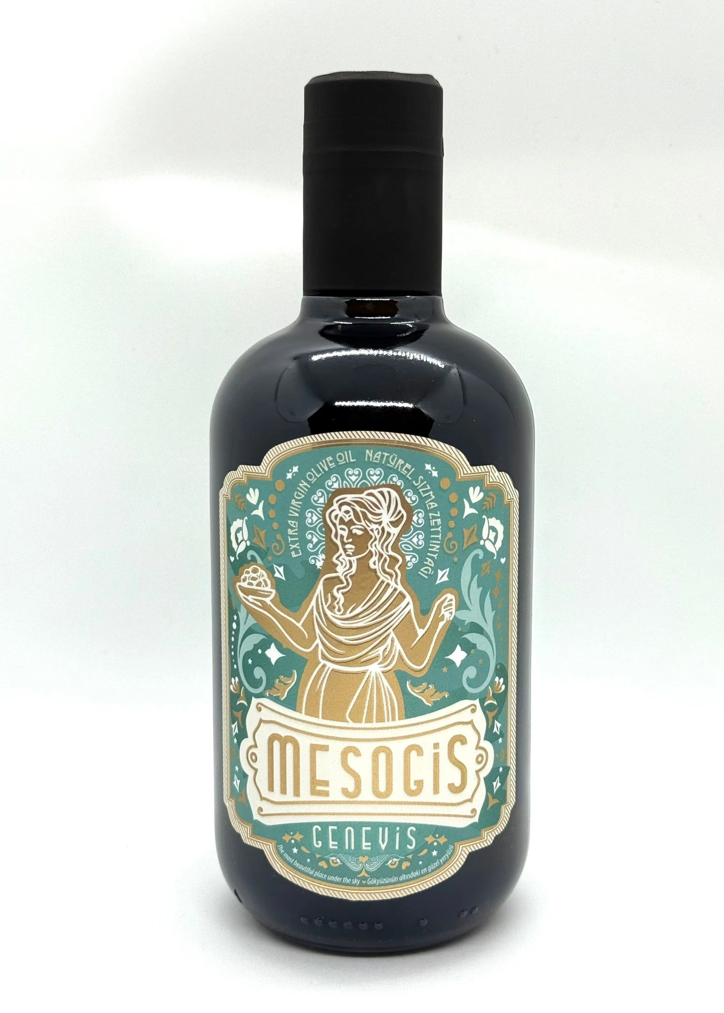 Mesogis Geneviş – Uluslararası Ödüllü Dengeli Natürel Sızma Zeytinyağı | Erken Hasat | Soğuk Sıkım | 500ml 2024-2025 sezonu