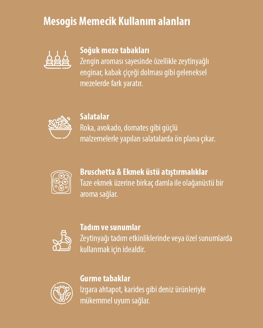 Mesogis Memecik – Uluslararası Ödüllü Erken Hasat Natürel Sızma Zeytinyağı | Soğuk Sıkım | Yüksek Polifenol | Premium Ege Zeytinyağı 500ml