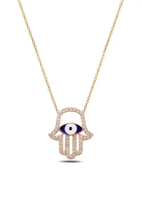 Women's Silver Necklace Gklftmanam2-ros