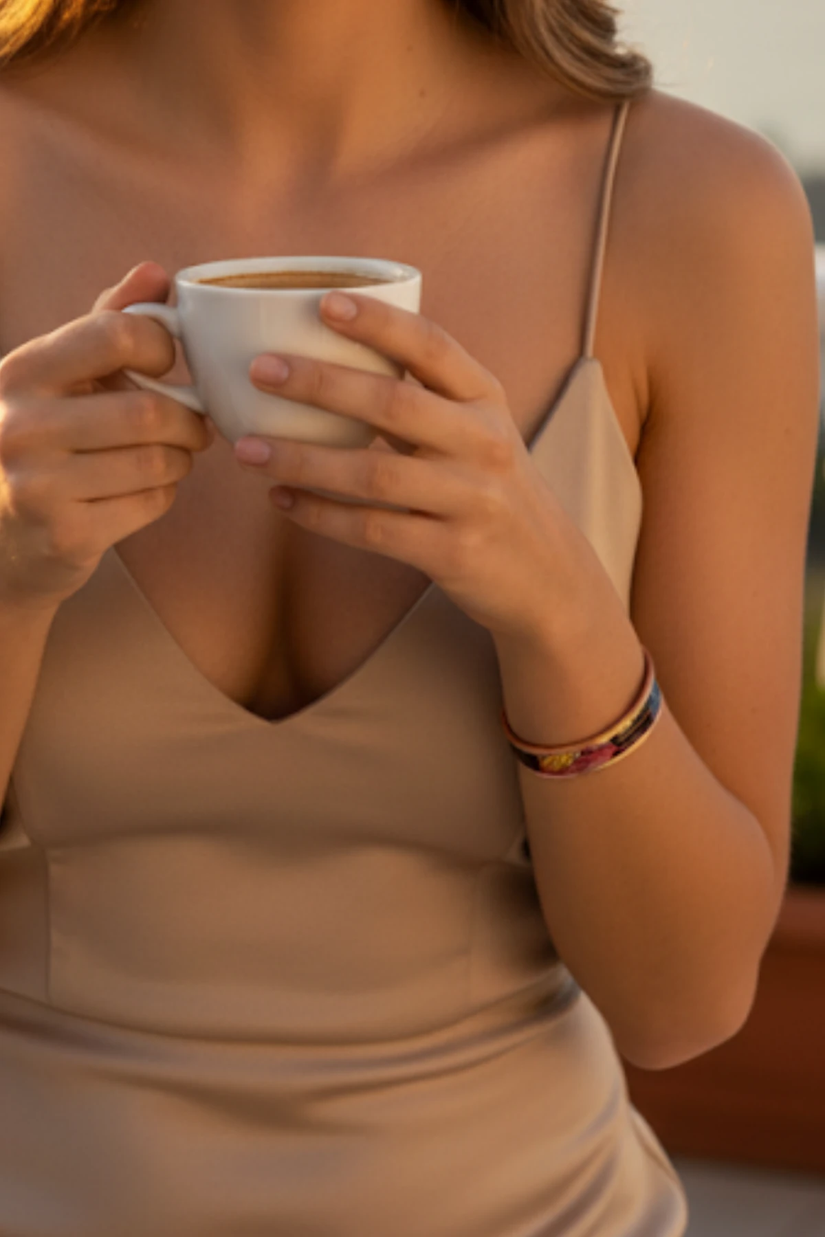 Kadın Bakır Bileklik Yüzük Set - Elisa Model Özel Baskı Metal Kutu Ve Kuvars Taşı