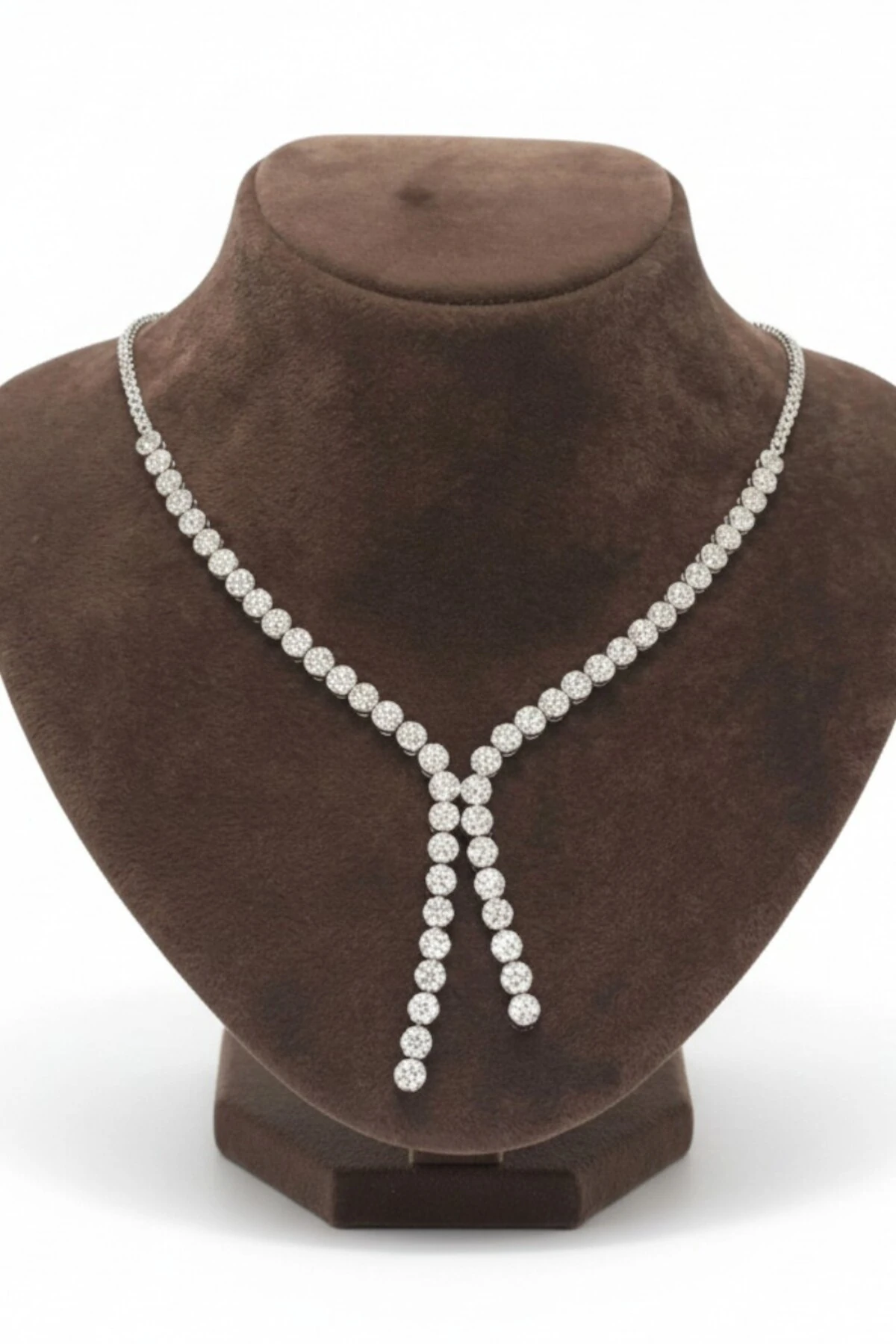 Almira Gümüş Su Yolu Kolye