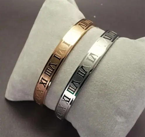Otto Man Cuff Men's Women's Steel Bracelet Bangle-Gümüş
