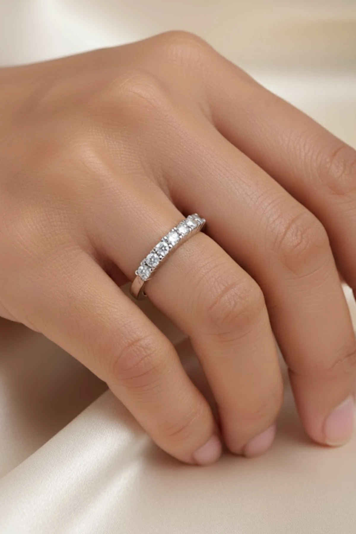 Alya Gümüş Su Yolu Yüzük