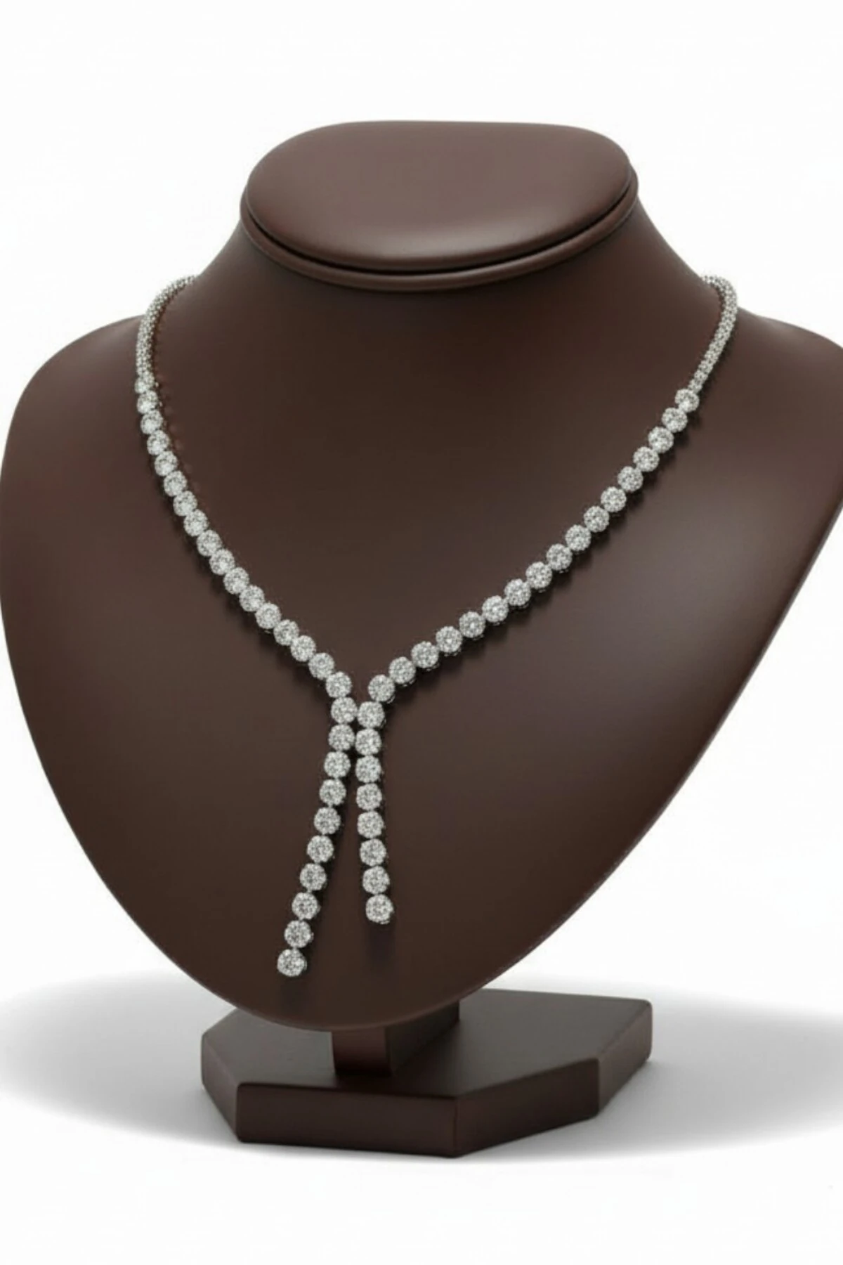 Almira Gümüş Su Yolu Kolye