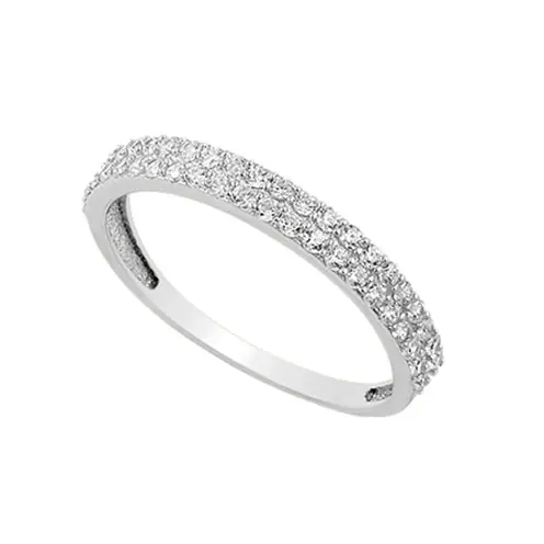 Karis Zircon Stone-set Women's Silver Ring