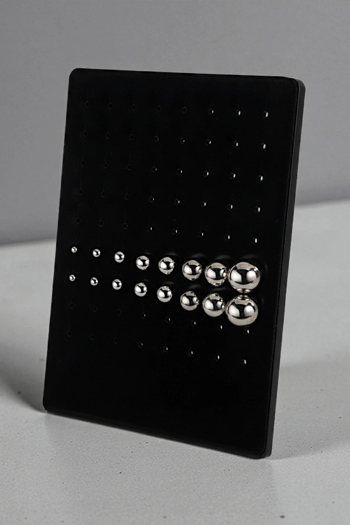 Kadın Gümüş Küpe - 5 mm 925 Ayar Gümüş Top Küpe