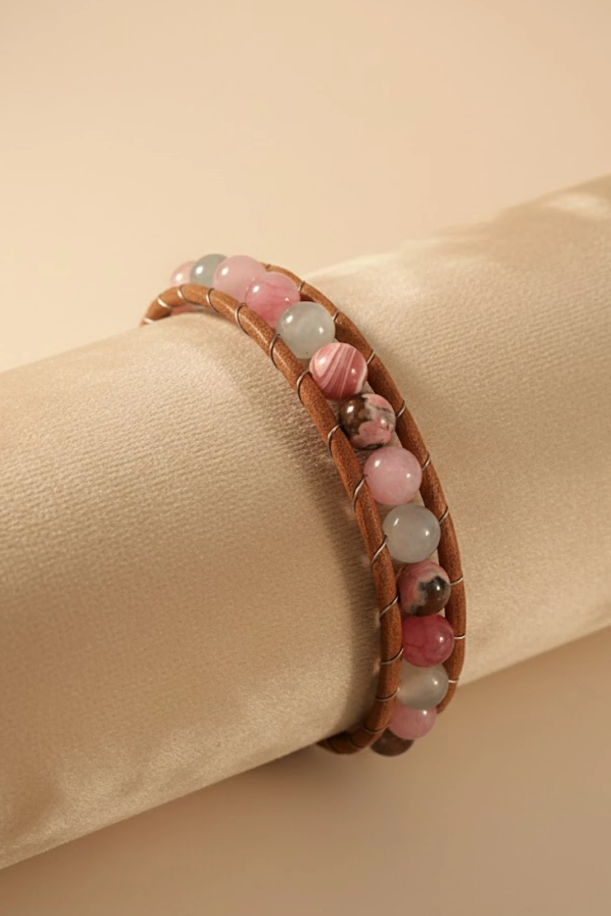 Sakura Model Bayan Deri Bileklik