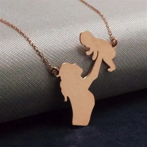 Women's Anne Baby Women's Silver Necklace
