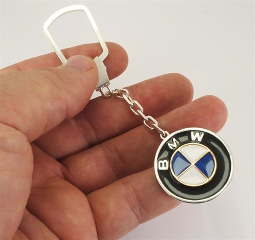 Gümüş Bmw Anahtarlık